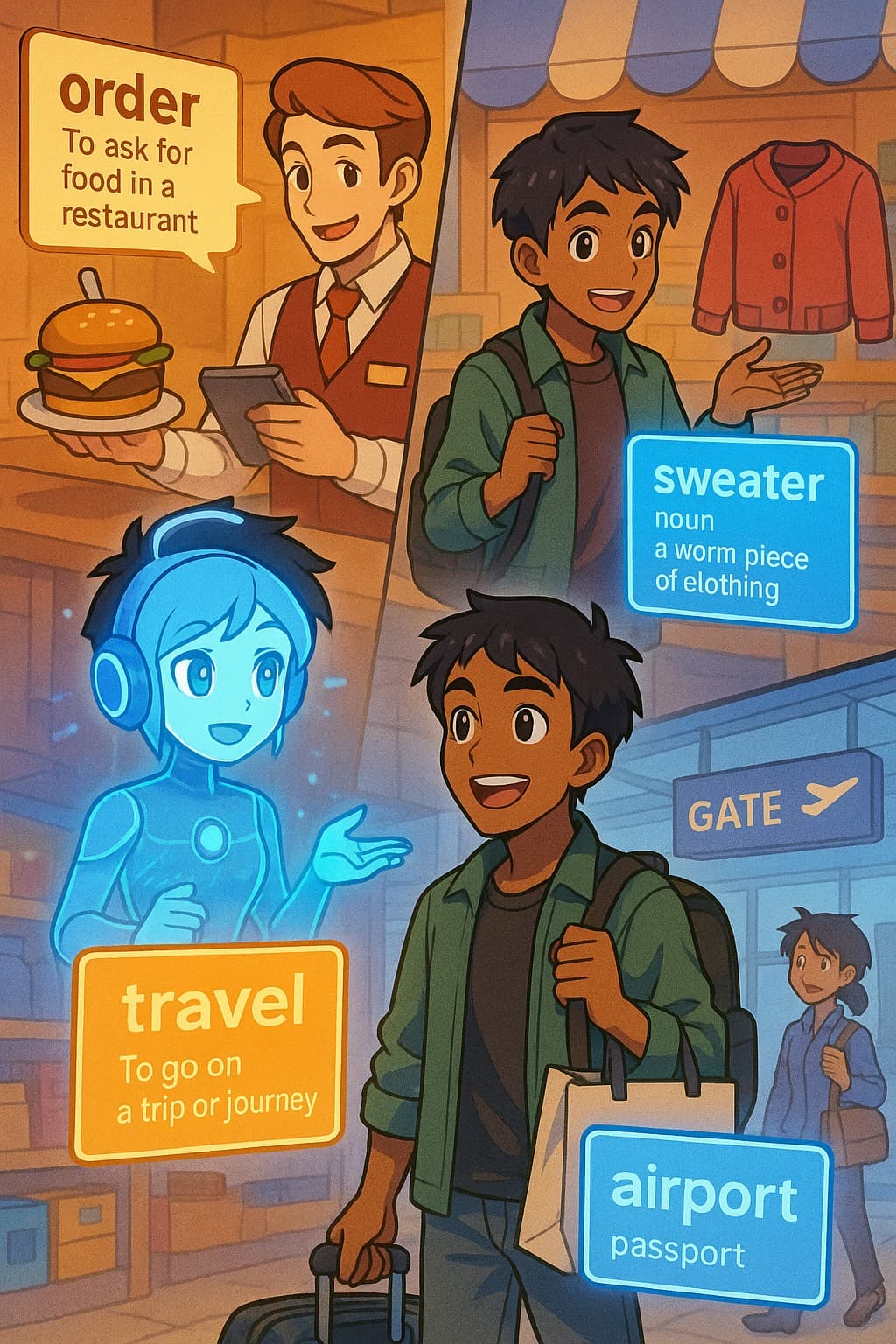 Chế độ học từ vựng thông minh